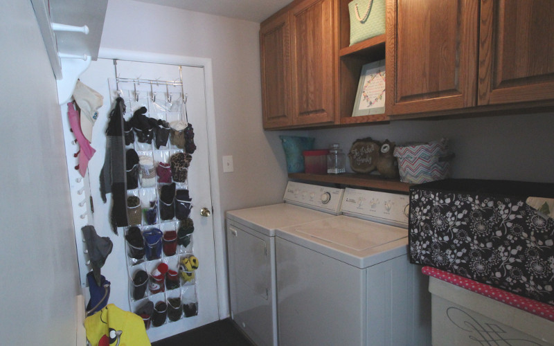 Small Laundry Room and Mudroom Organization Ideas