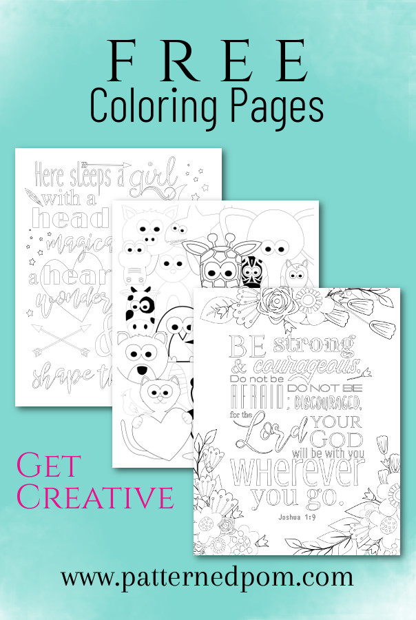 Get creative with a fresh set of coloring pages to pass the time. For adults or kids.