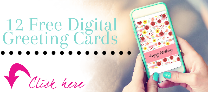 Free digital greeting cards for to celebrate while social distancing.