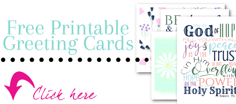 Free printable cards with original graphic design.